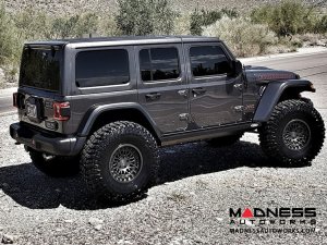 Jeep Custom Wheels (1) - Black Rhino - 17 x 9.5 - Fury - Matte Gunmetal